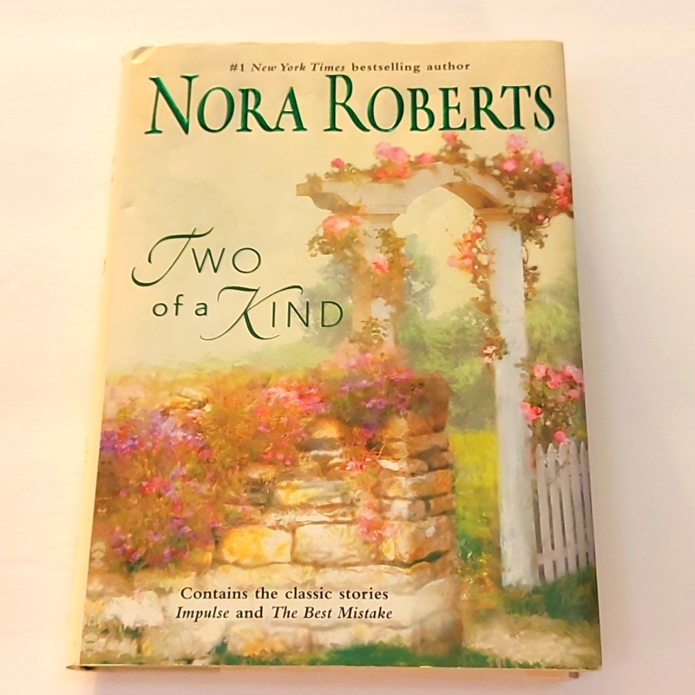 5 for $25- Two of a Kind by Nora Roberts- Hardback